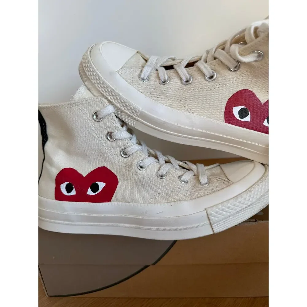 Comme des Garçons play x Converse no cancellations